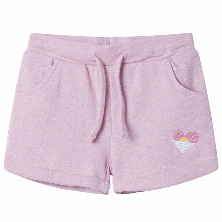 Pantaloncini per Bambini con Coulisse Lilla Misto 128cod mxl 134086