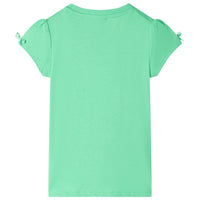 Maglietta da Bambina Verde Chiaro 116cod mxl 133558