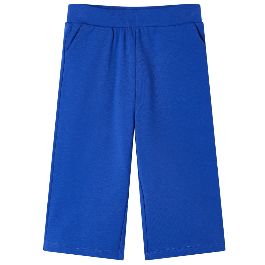 Pantaloni per Bambini a Gamba Larga Blu Cobalto 92cod mxl 117217