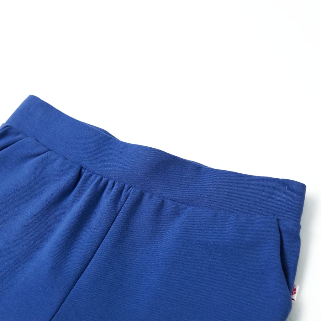 Pantaloni per Bambini a Gamba Larga Blu Cobalto 92cod mxl 117217