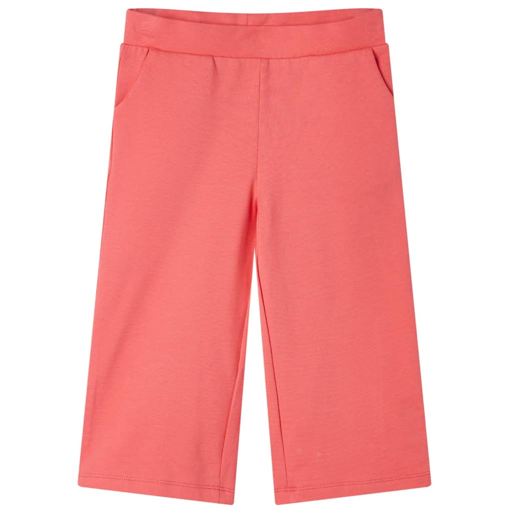 Pantaloni per Bambini a Gamba Larga Corallo 92cod mxl 133716