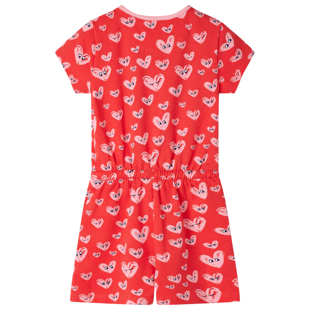 Tutina da Bambina Rossa 104cod mxl 109278