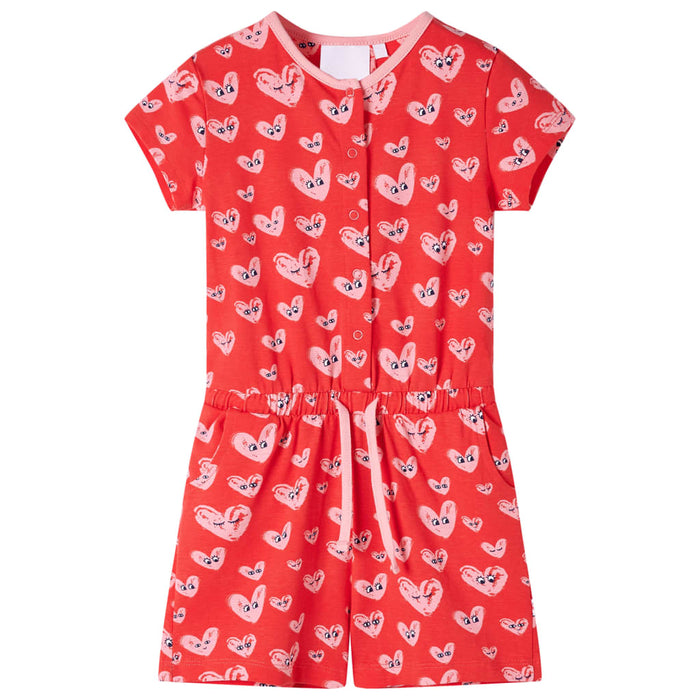 Tutina da Bambina Rossa 128cod mxl 109279