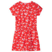 Tutina da Bambina Rossa 128cod mxl 109279