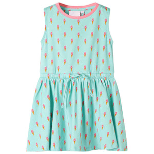 Abito da Bambina con Coulisse Menta Chiaro 116cod mxl 85332