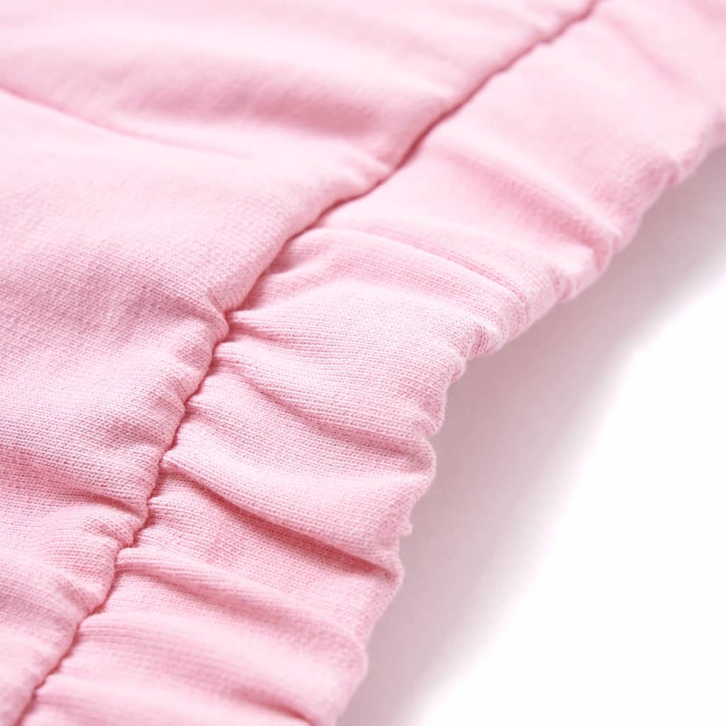 Pantaloncini da Bambina con Bordi Rosa Brillante 92 11579