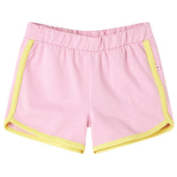 Pantaloncini da Bambina con Bordi Rosa Brillante 140cod mxl 133840