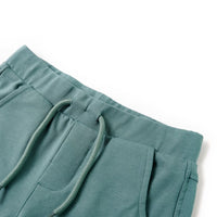 Pantaloncini per Bambini con Coulisse Petrolio Antico 92 11629