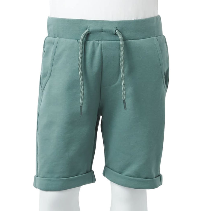 Pantaloncini per Bambini con Coulisse Petrolio Antico 92 11629