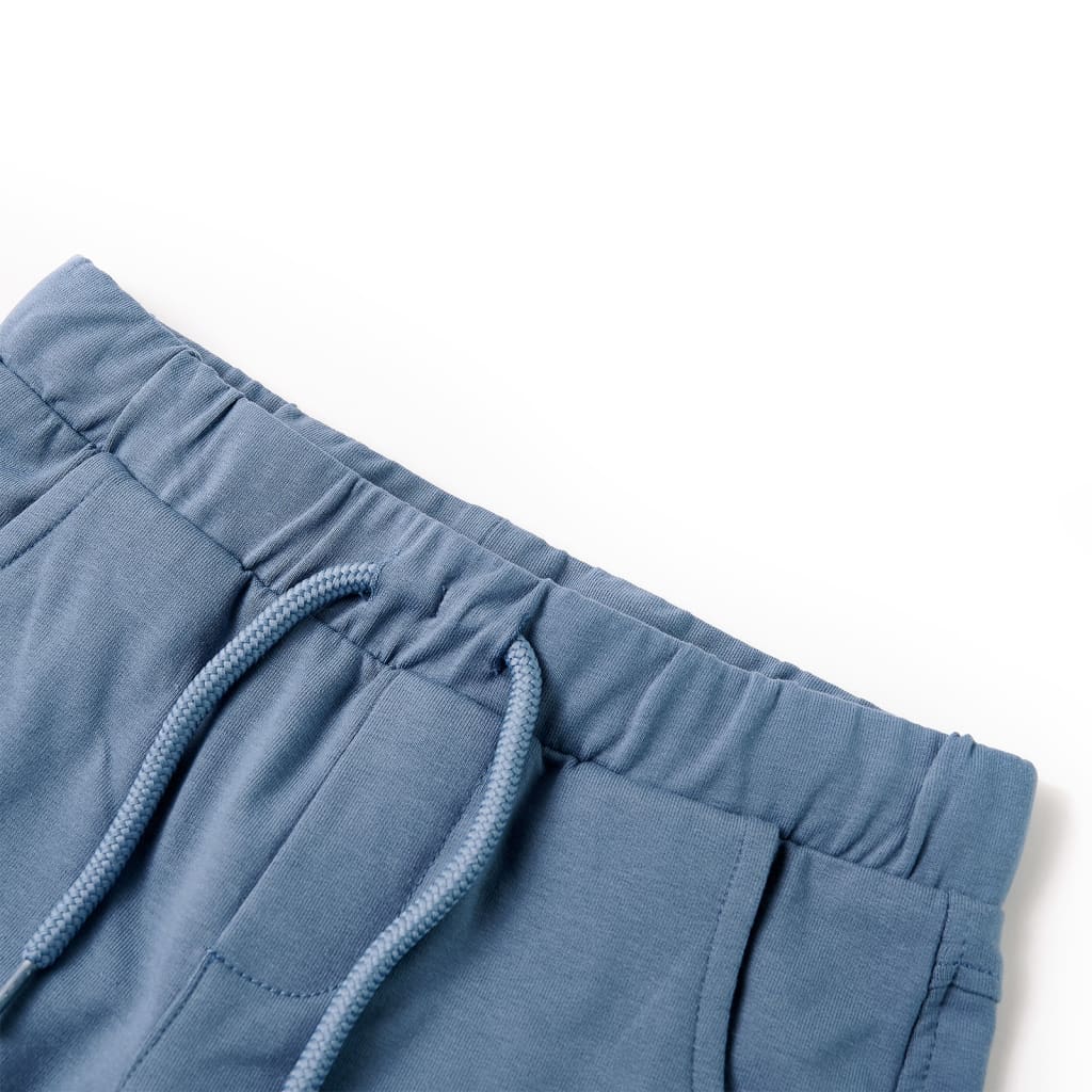 Pantaloncini per Bambini con Coulisse Blu Scuro 92cod mxl 93052