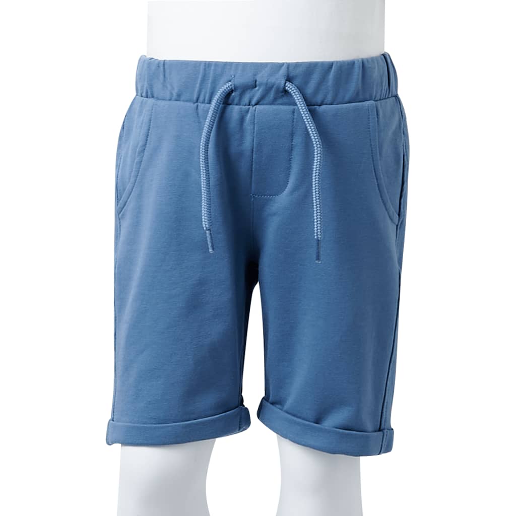 Pantaloncini per Bambini con Coulisse Blu Scuro 92 11634