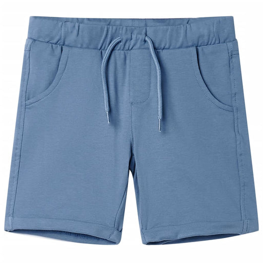 Pantaloncini per Bambini con Coulisse Blu Scuro 116cod mxl 86120