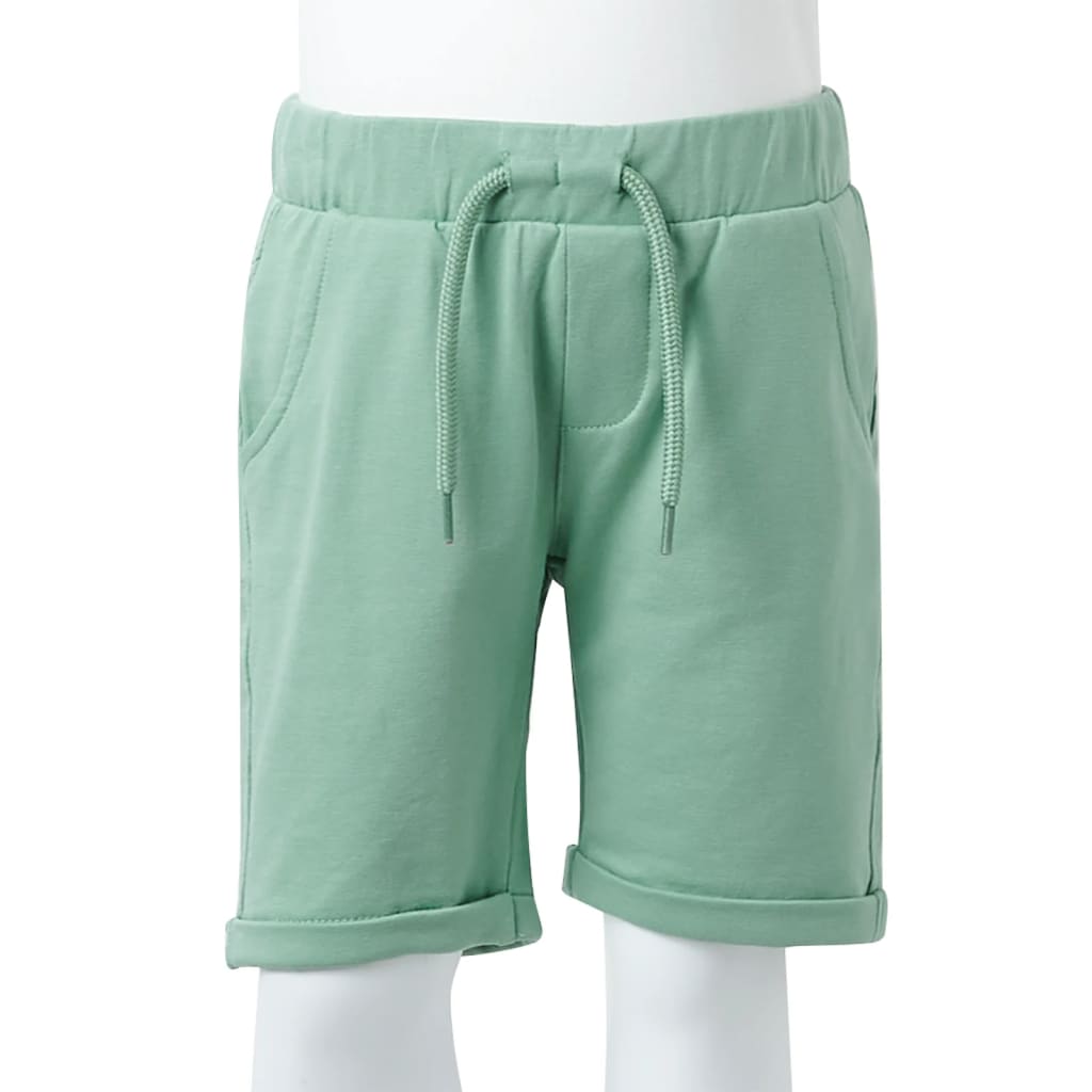 Pantaloncini per Bambini con Coulisse Cachi Chiaro 104 11640