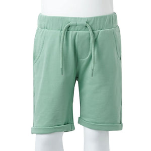 Pantaloncini per Bambini con Coulisse Cachi Chiaro 116 11641