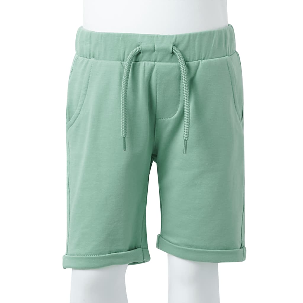 Pantaloncini per Bambini con Coulisse Cachi Chiaro 140 11643