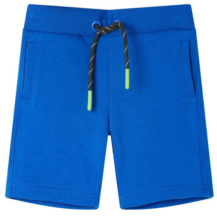 Pantaloncini per Bambini con Coulisse Blu 92cod mxl 93050