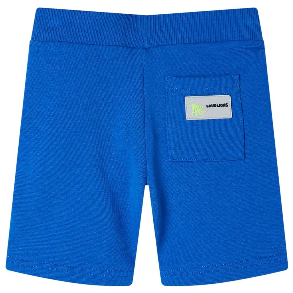 Pantaloncini per Bambini con Coulisse Blu 92cod mxl 93050