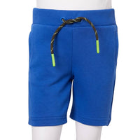 Pantaloncini per Bambini con Coulisse Blu 104 11705