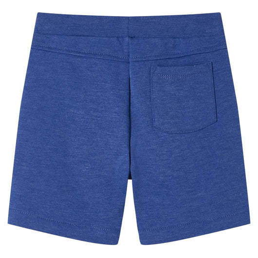 Pantaloncini per Bambini con Coulisse Blu Mélange 92 11904