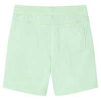 Pantaloncini per Bambini con Coulisse Verde Brillante 104 11910