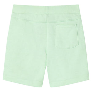 Pantaloncini per Bambini con Coulisse Verde Brillante 104cod mxl 110452