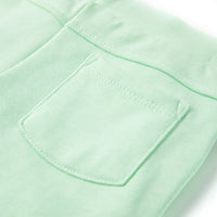 Pantaloncini per Bambini con Coulisse Verde Brillante 104 11910