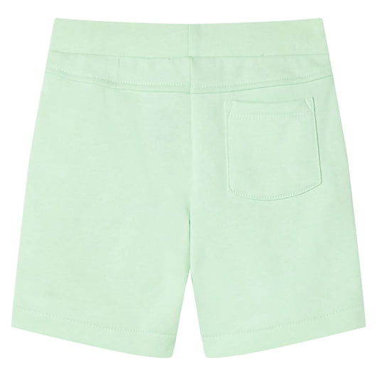 Pantaloncini per Bambini con Coulisse Verde Brillante 116cod mxl 86489