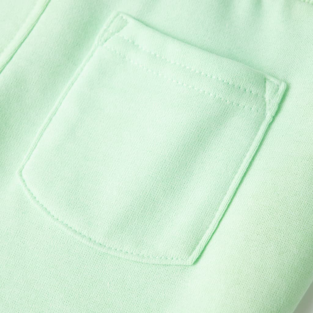 Pantaloni Tuta per Bambini Verde Brillante 92 11919