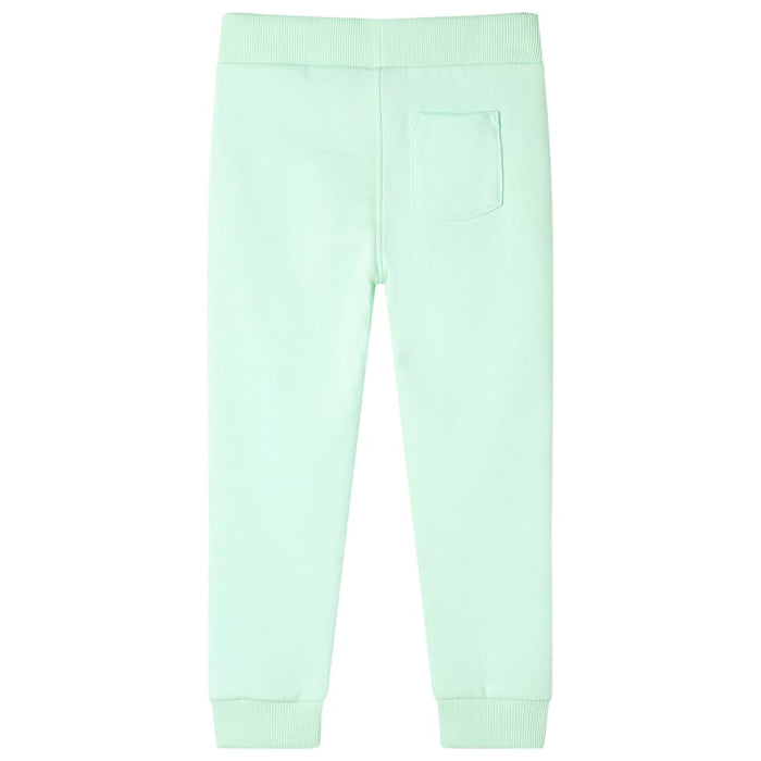 Pantaloni Tuta per Bambini Verde Brillante 128cod mxl 133428