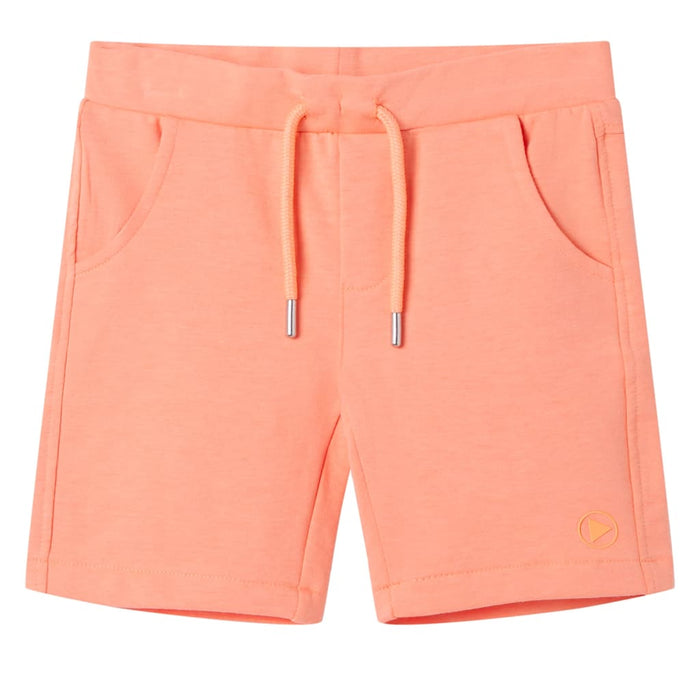 Pantaloncini per Bambini con Coulisse Arancione Neon 104 12060