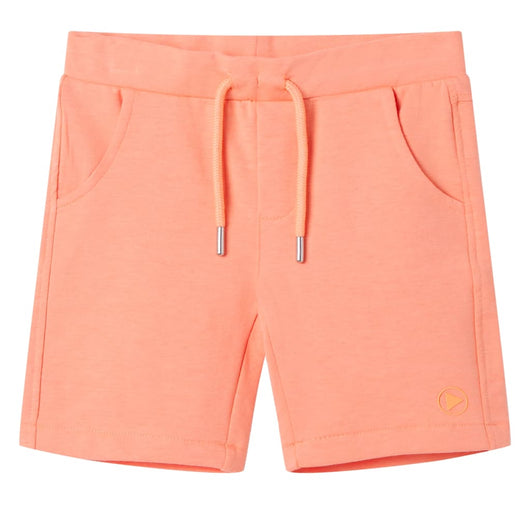 Pantaloncini per Bambini con Coulisse Arancione Neon 104cod mxl 86575