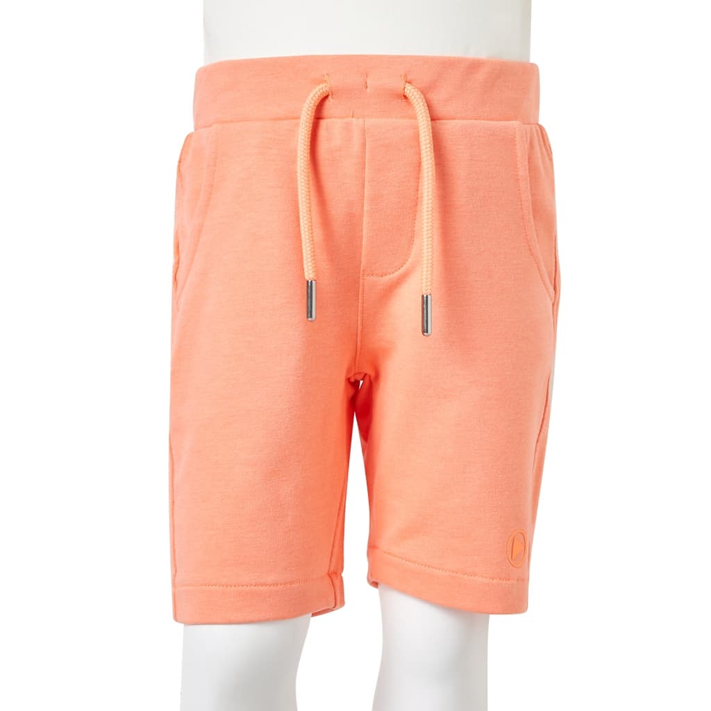 Pantaloncini per Bambini con Coulisse Arancione Neon 104 12060