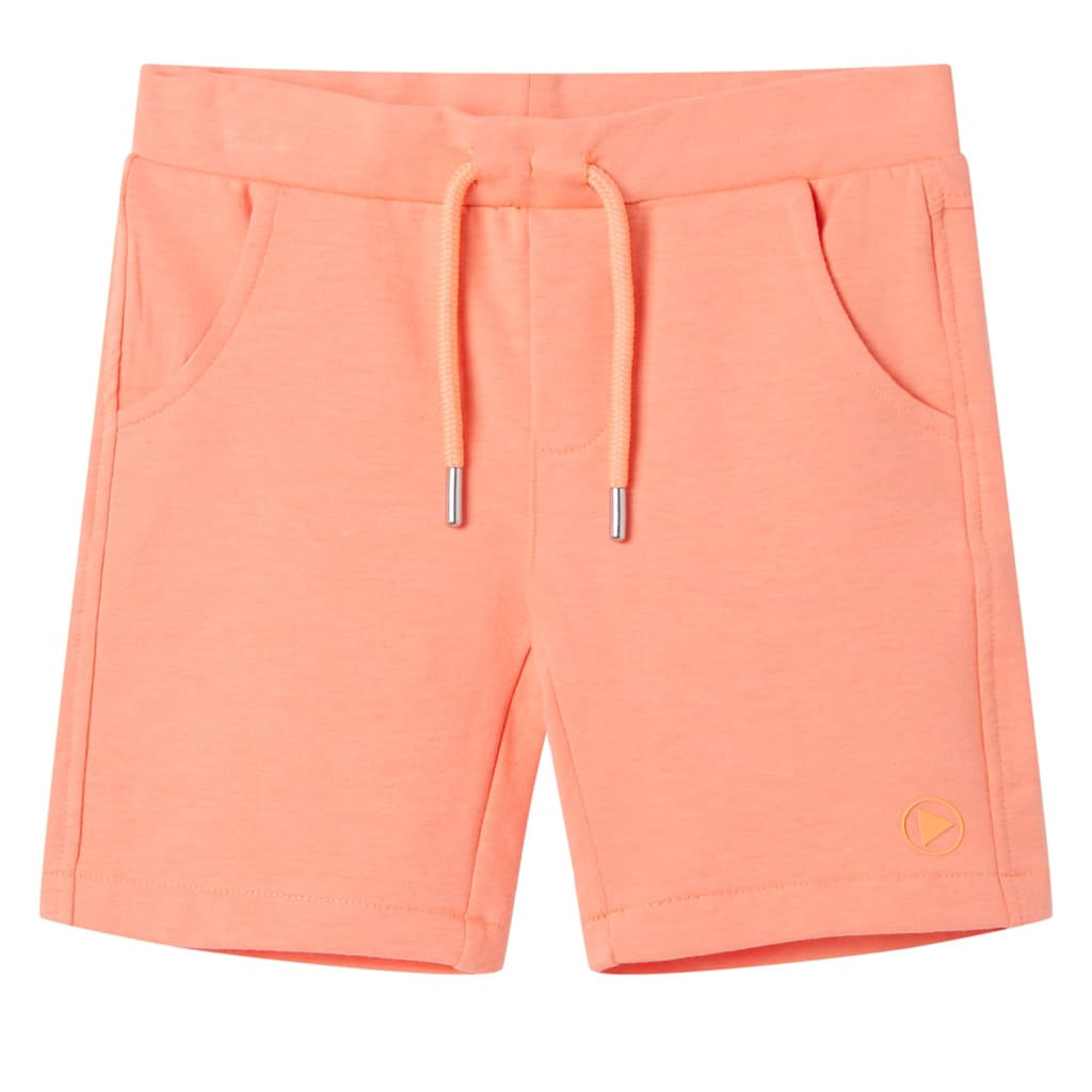 Pantaloncini per Bambini con Coulisse Arancione Neon 140 12063