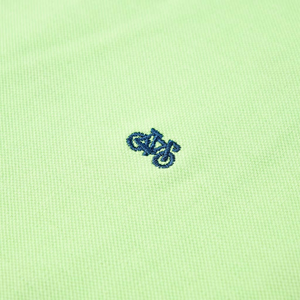 Polo da Bambino Verde Neon 116 12156