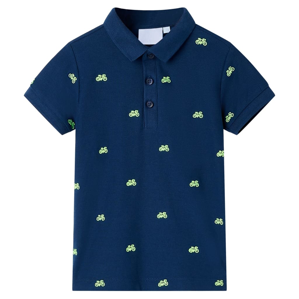 Polo da Bambino Blu Marino 92cod mxl 86845