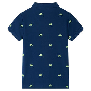 Polo da Bambino Blu Marino 92 12159