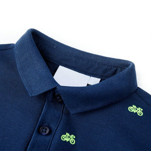 Polo da Bambino Blu Marino 92cod mxl 86845