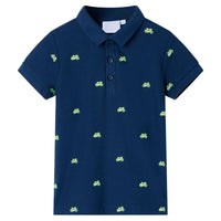 Polo da Bambino Blu Marino 128 12162