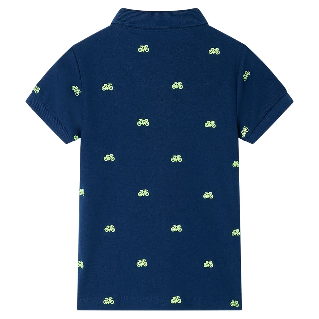 Polo da Bambino Blu Marino 128 12162