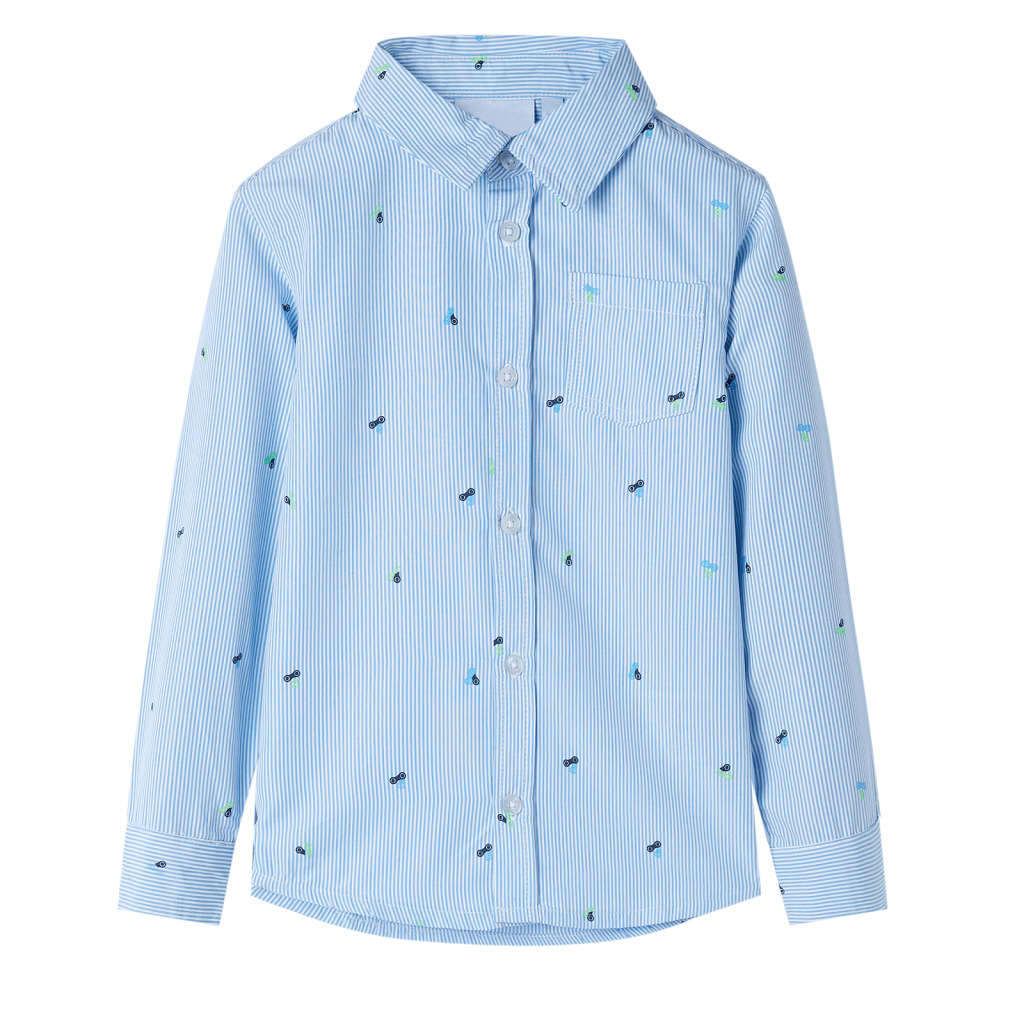 Camicia da Bambino Azzurra 128 12187