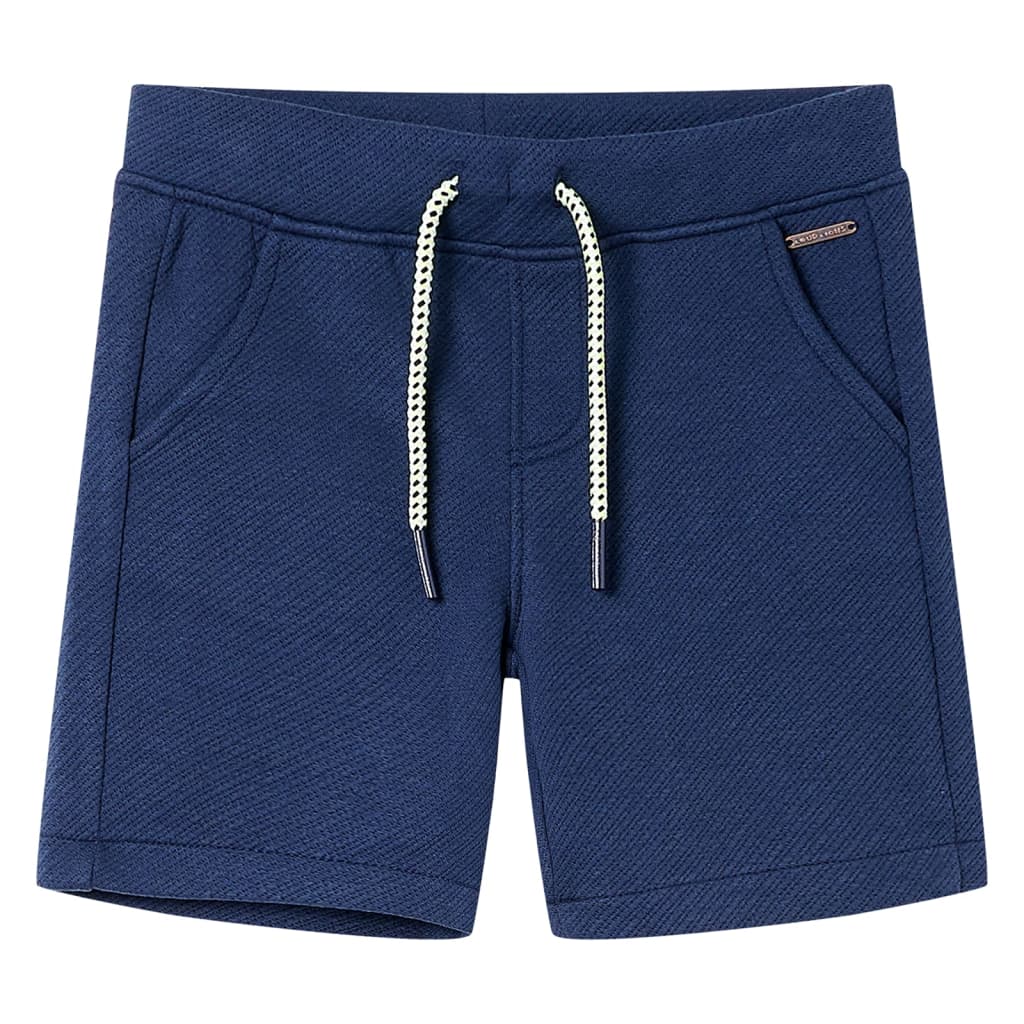 Pantaloncini per Bambini con Coulisse Blu Scuro 104 12190