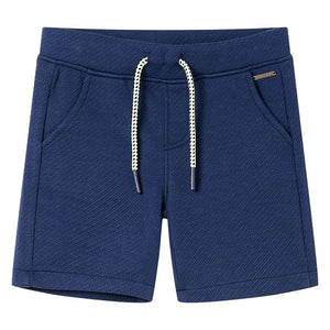 Pantaloncini per Bambini con Coulisse Blu Scuro 104 12190