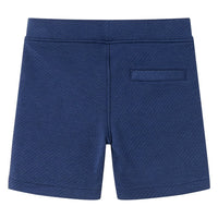 Pantaloncini per Bambini con Coulisse Blu Scuro 104 12190