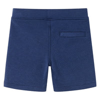 Pantaloncini per Bambini con Coulisse Blu Scuro 116 12191