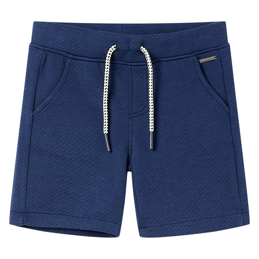 Pantaloncini per Bambini con Coulisse Blu Scuro 140 12193