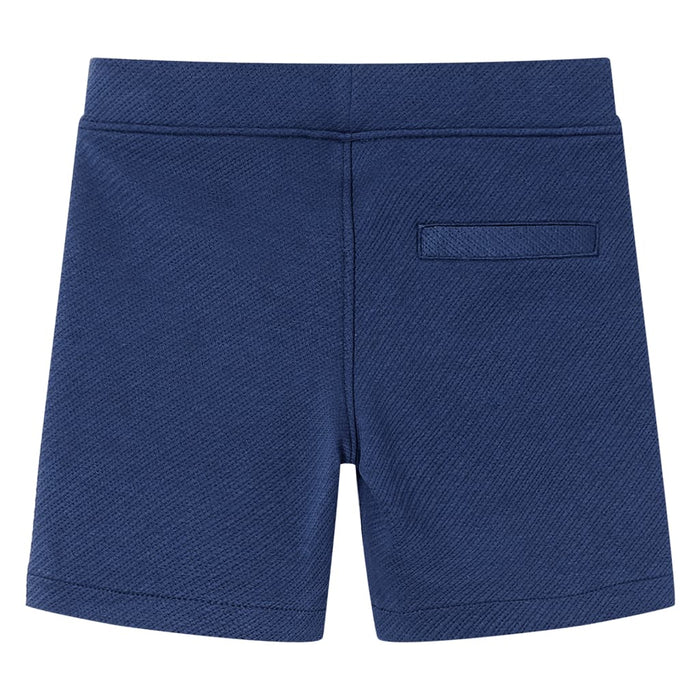 Pantaloncini per Bambini con Coulisse Blu Scuro 140 12193