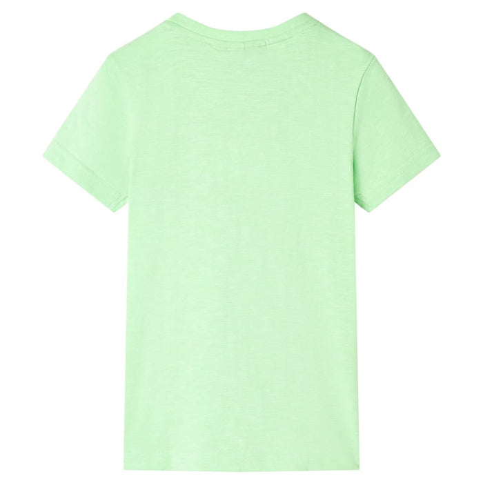 Maglietta per Bambini Verde Neon 92 12314