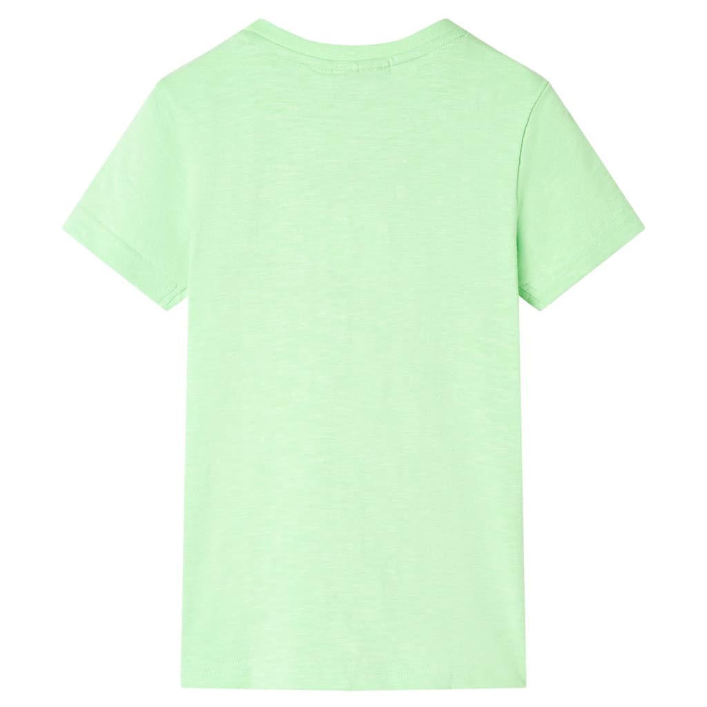 Maglietta per Bambini Verde Neon 140cod mxl 85341