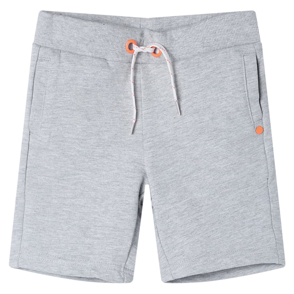 Pantaloncini per Bambini con Coulisse Grigio 104 12370