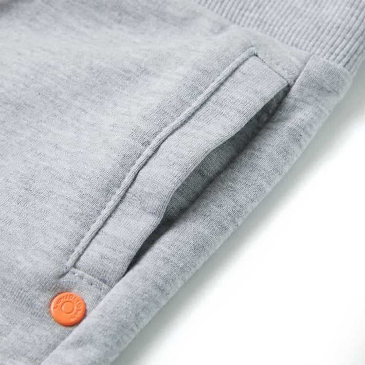 Pantaloncini per Bambini con Coulisse Grigio 104 12370